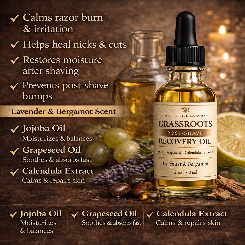 Post Shave Recovery Oil