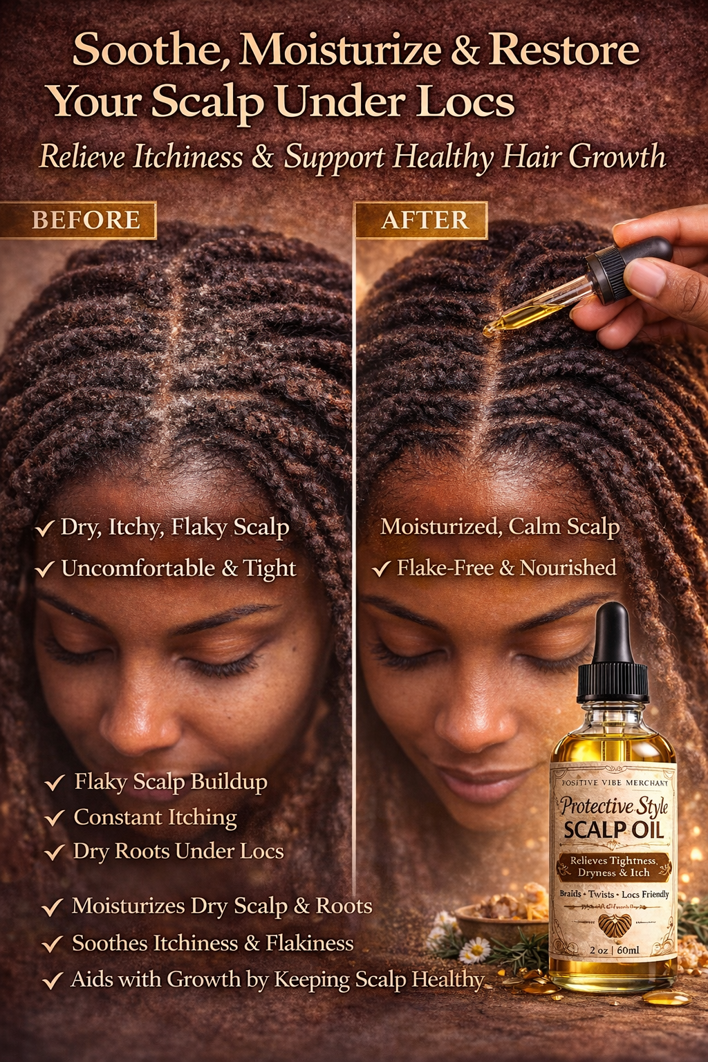 Protective Style Scalp Oil