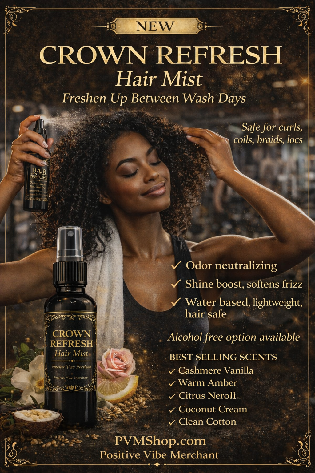 Crown Refresh Hair Perfume