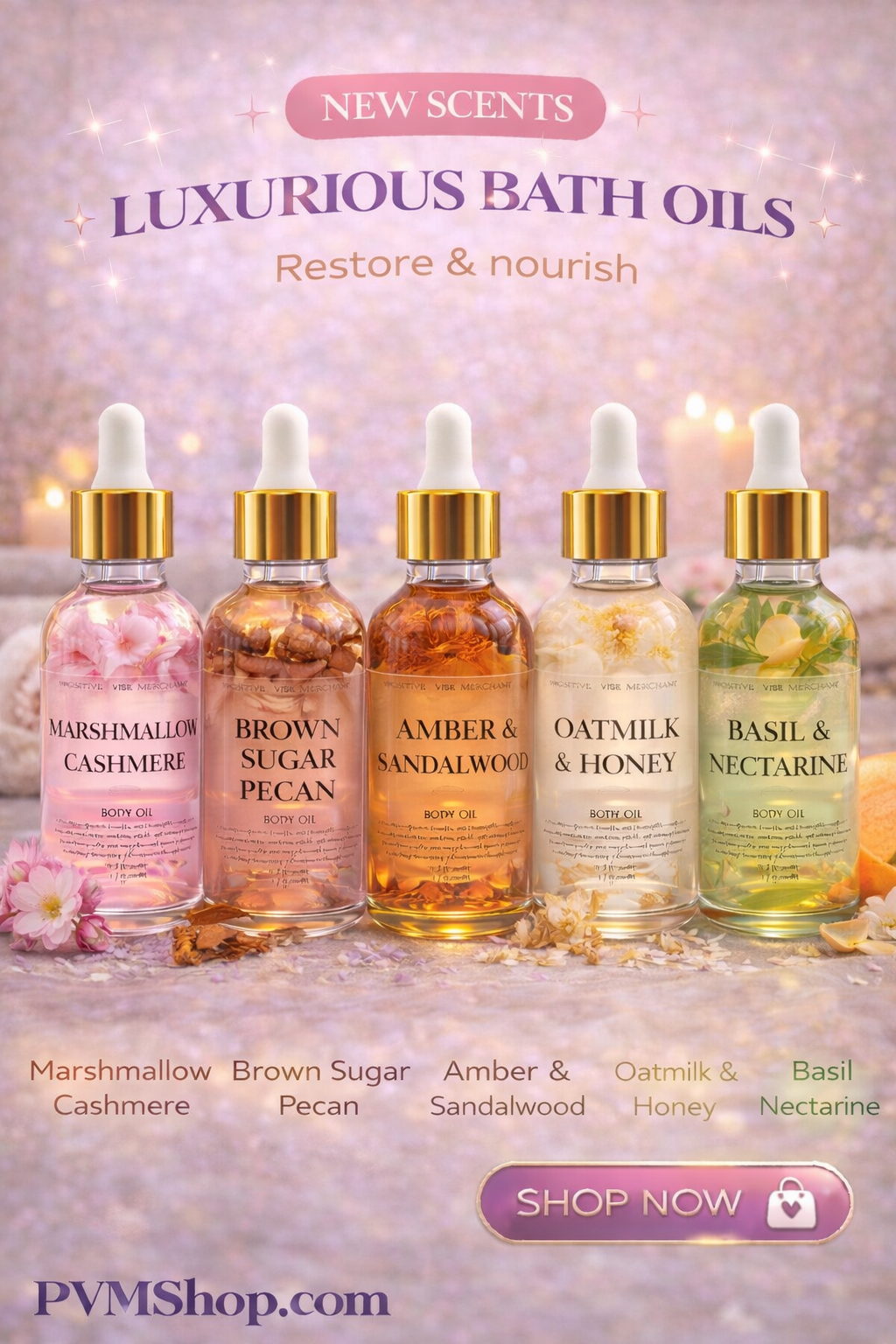 Luxurious Bath Oil
