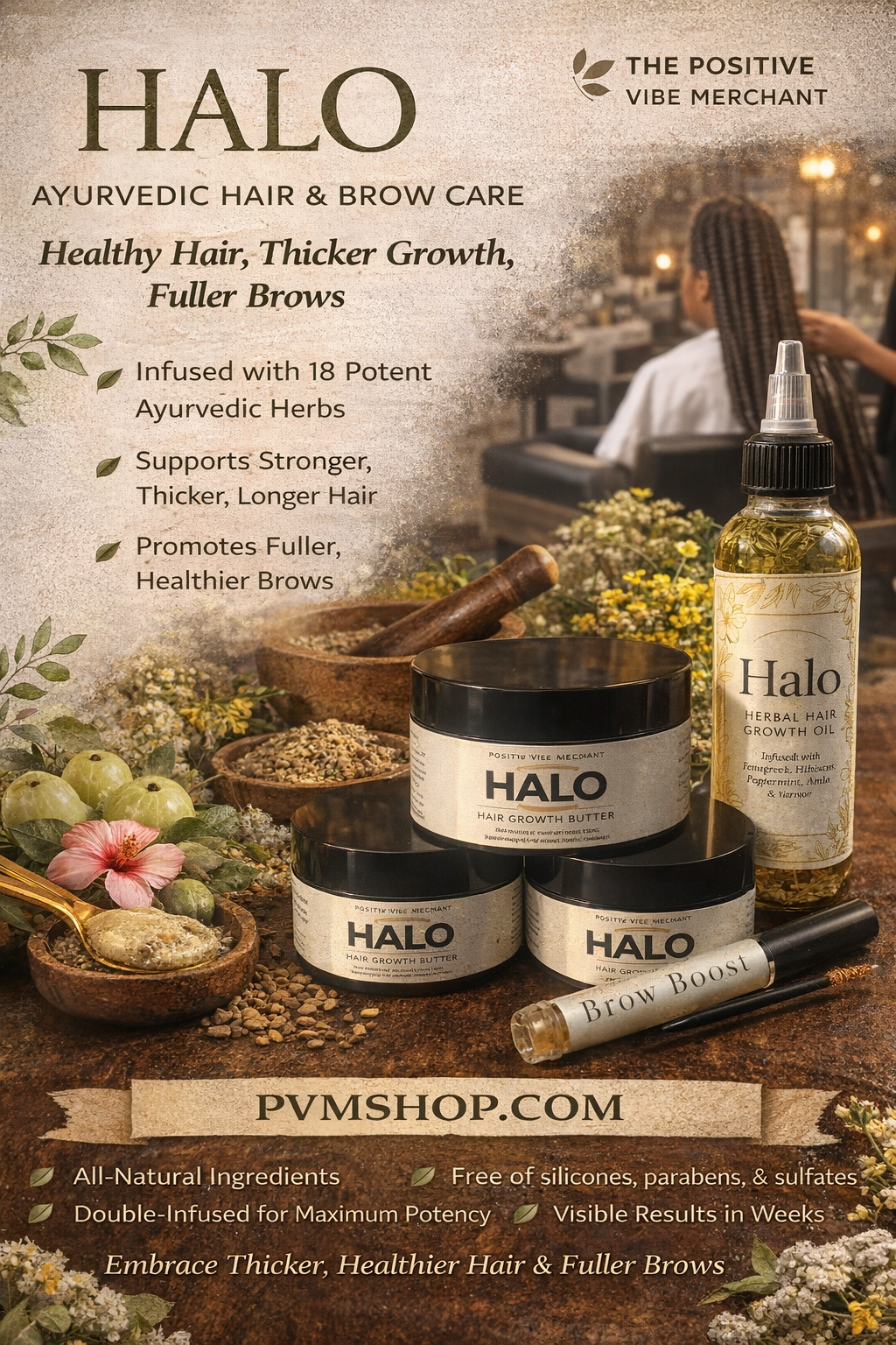 Halo Hair Growth Butter