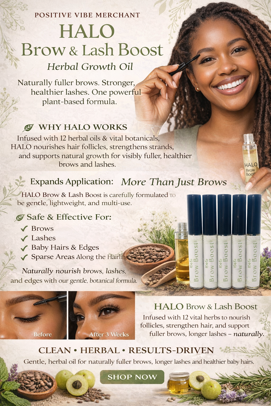 HALO Brow & Lash Boost