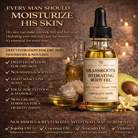 Men’s Hydrating Body Oil