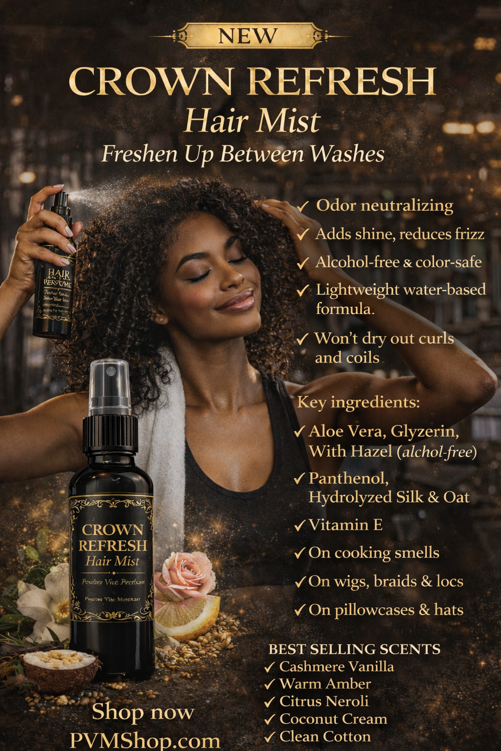 Crown Refresh Hair Perfume