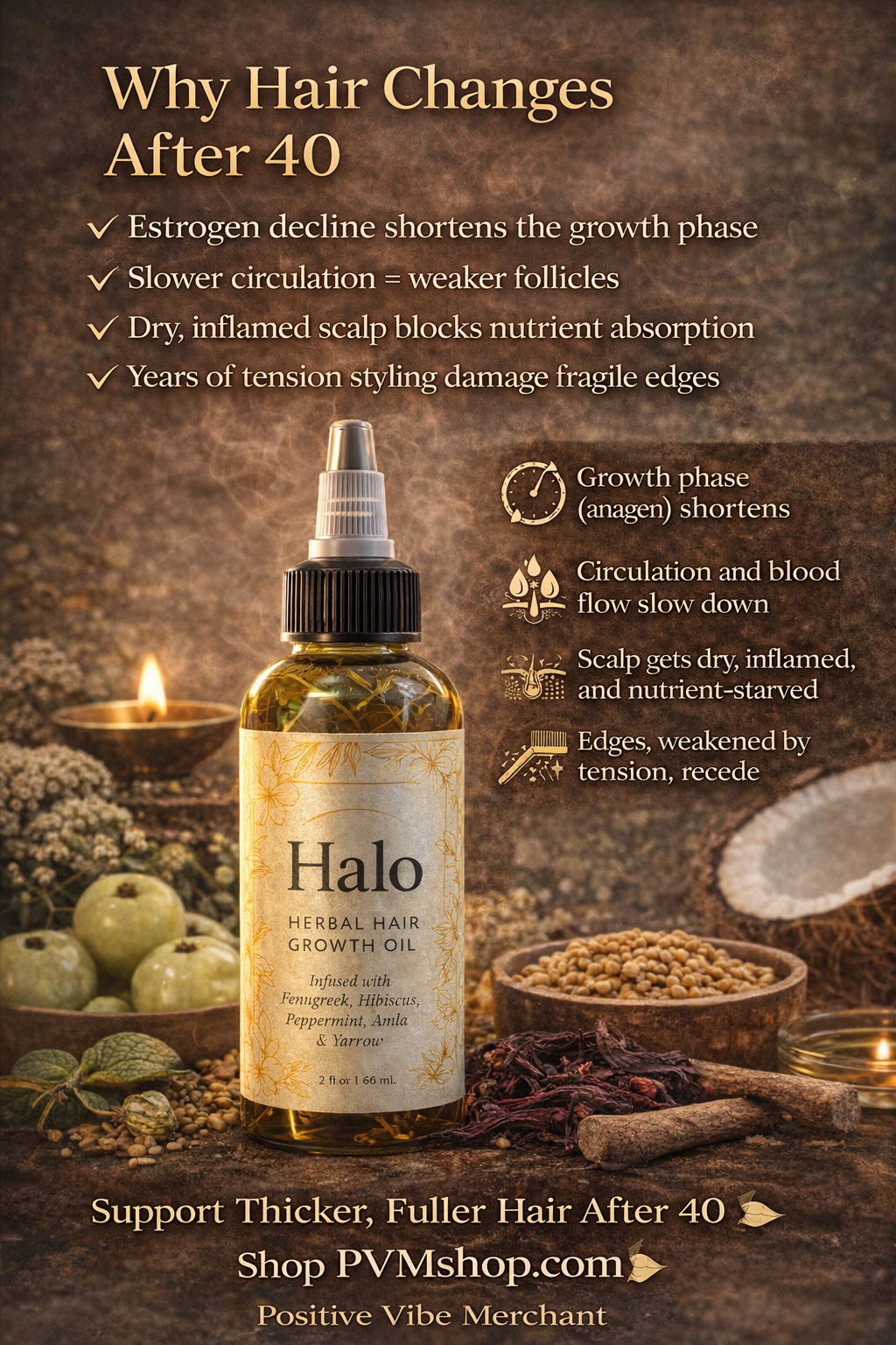 Halo Ayurvedic Hair Growth Oil