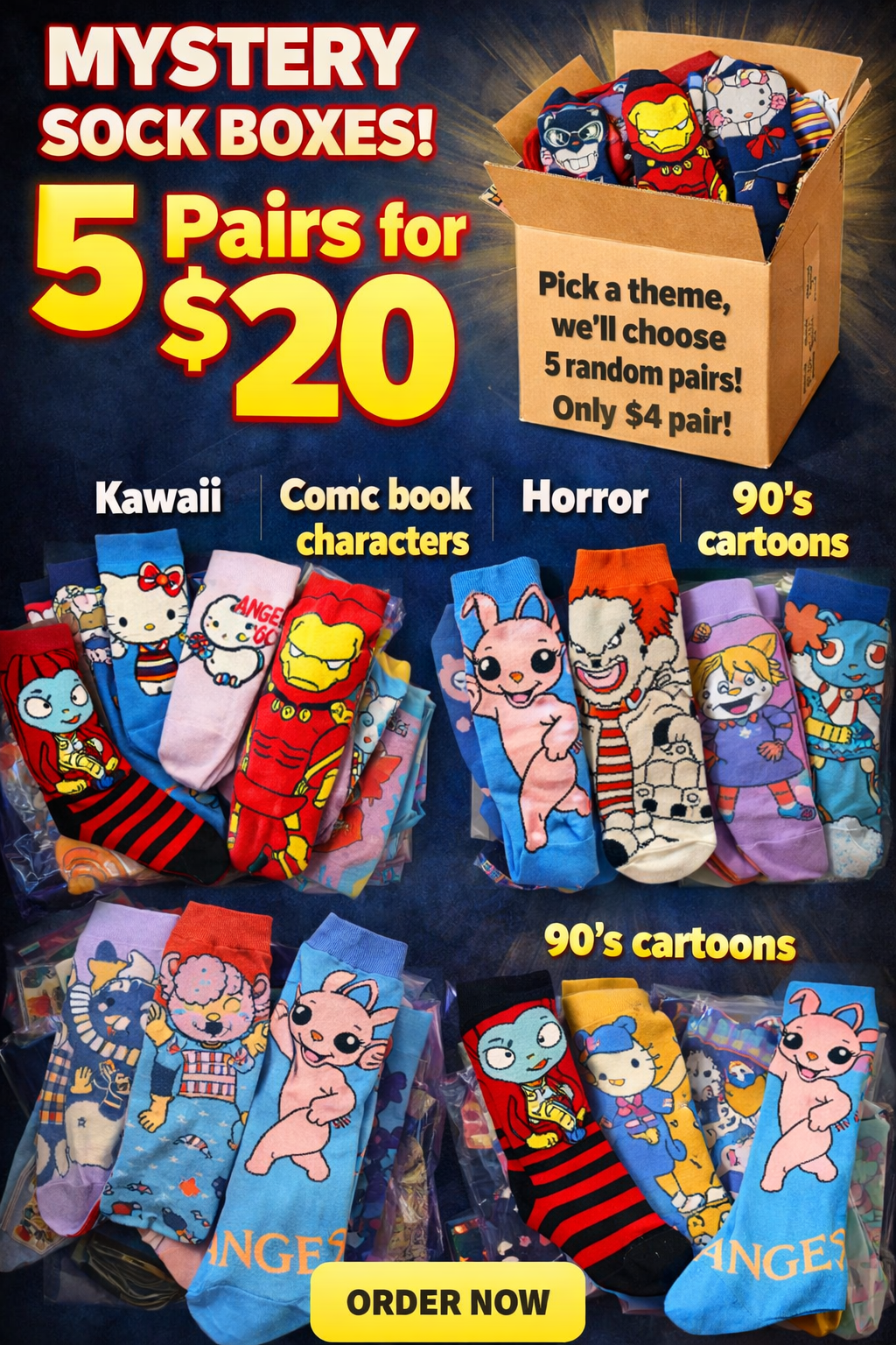 Mystery Sock Box