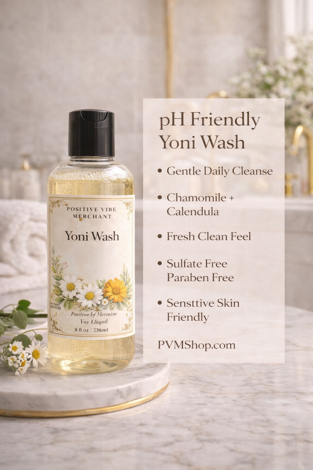 Calm Bloom Gentle Yoni Wash