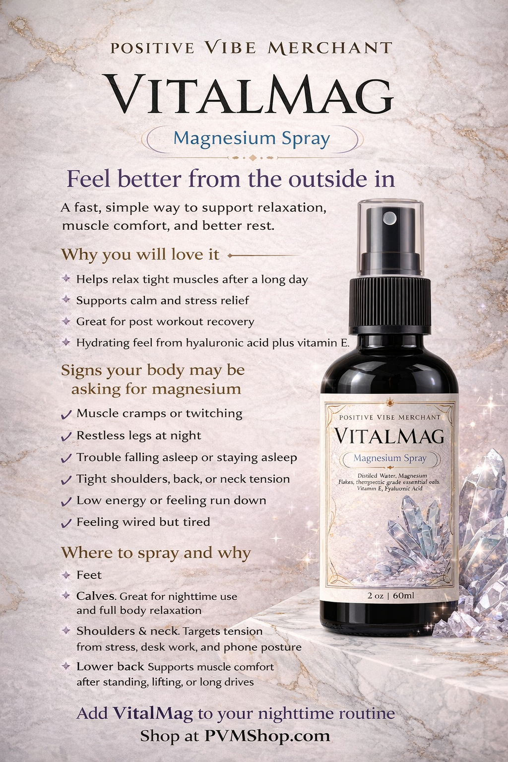 VitalMag Magnesium Spray