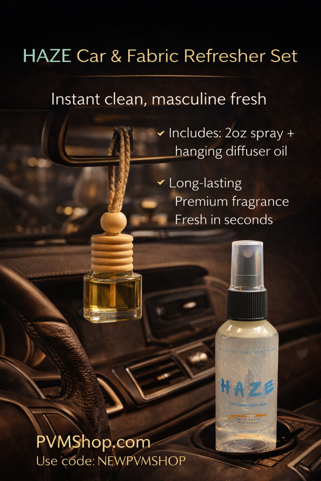 Haze Car Freshener set